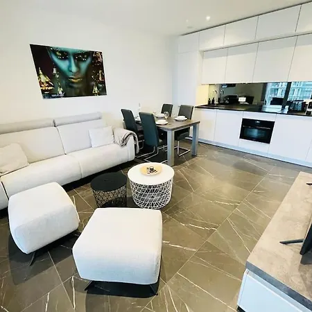 Luxury 1bedroom With Parking In Center&large Terrace -cd3 Appartement *